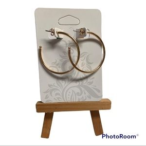 Earrings medium size hoops